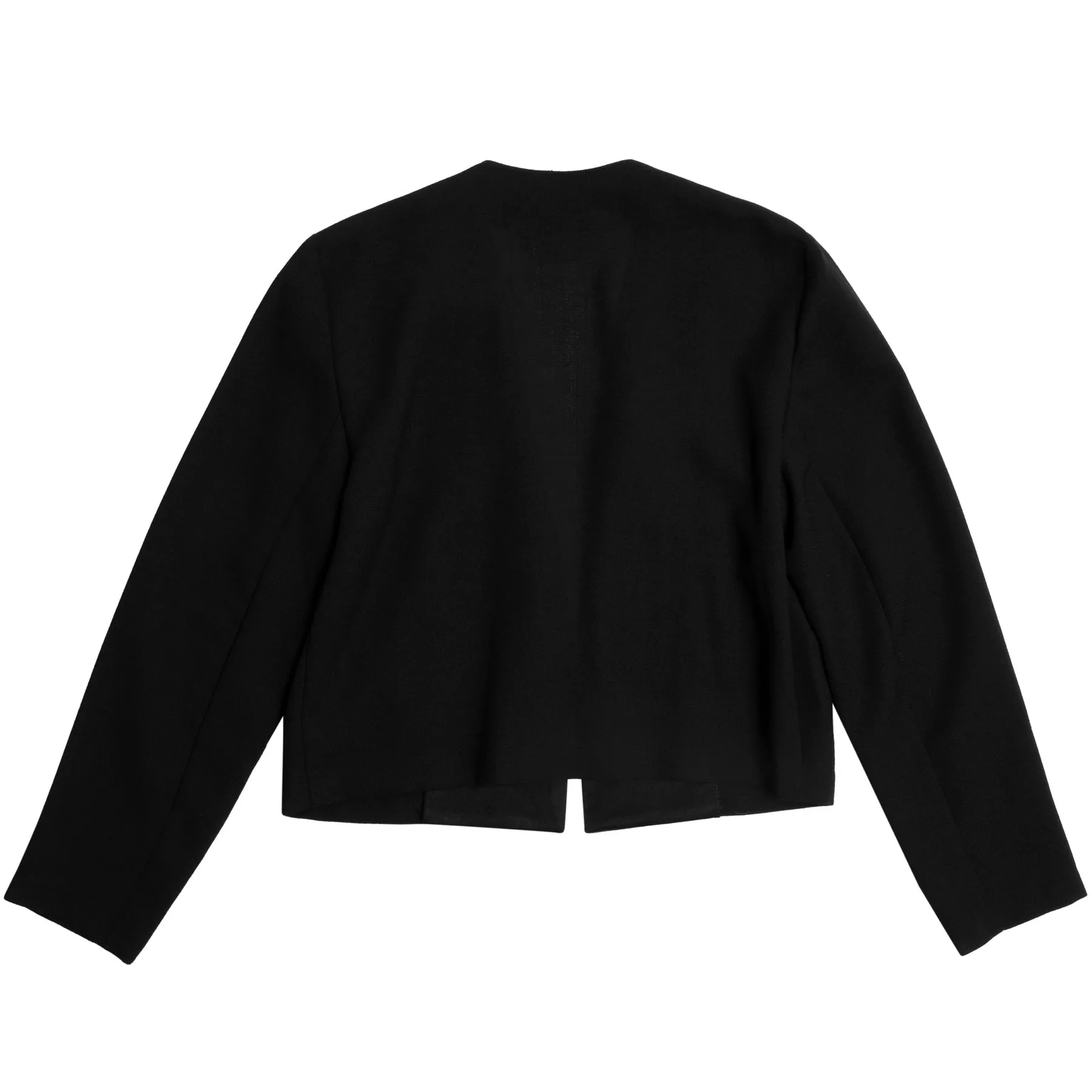 80s Crepe Weave Bolero Jacket
