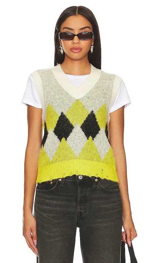 ALLSAINTS Hove Tank in Yellow