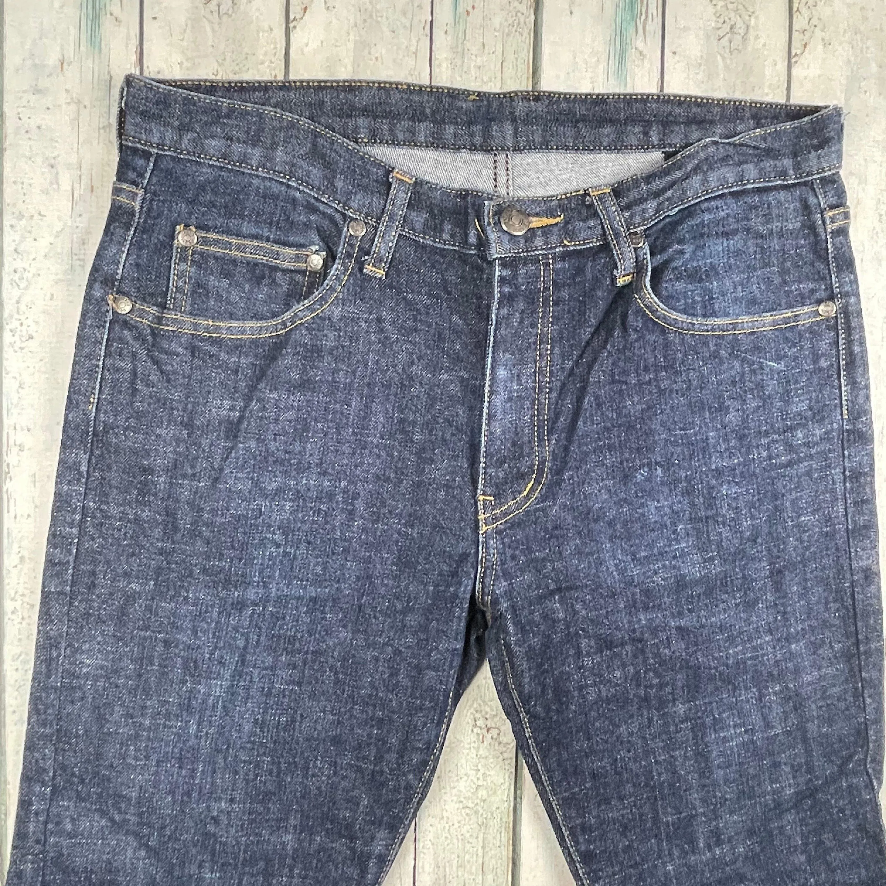 Australian Made 'Dejour' Slim Straight Mens Jeans - Size 30