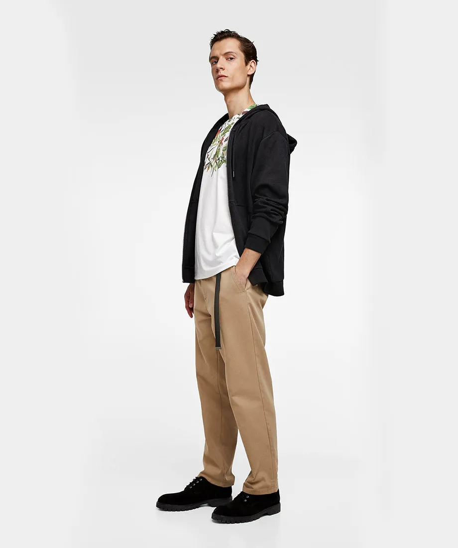 Camouflage utility cargo pants