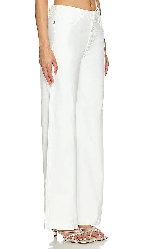 Citizens of Humanity Paloma Utility Trouser in White