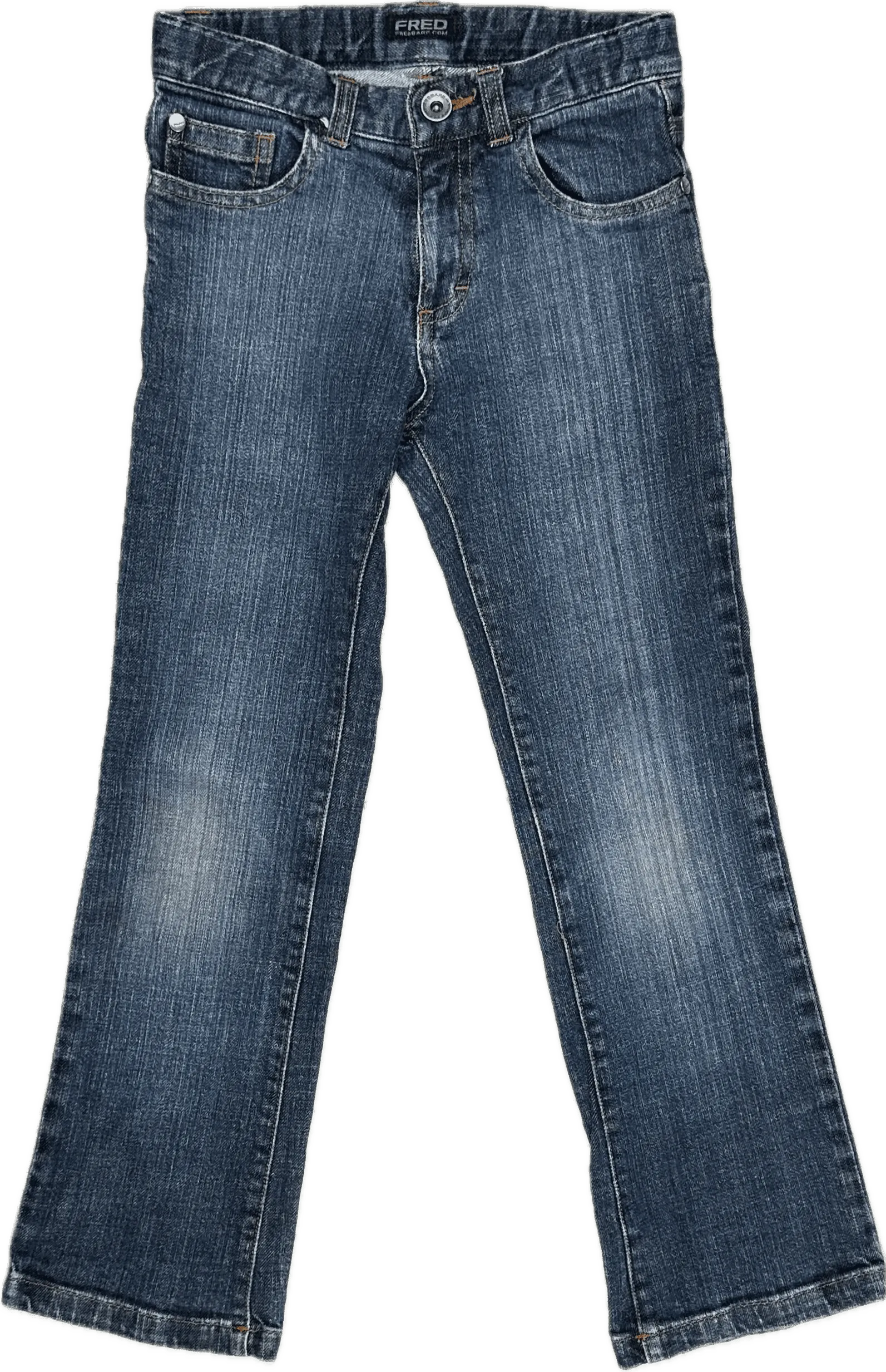 Fred Bare Y2K Slim Straight Denim Jeans- Size 6Y