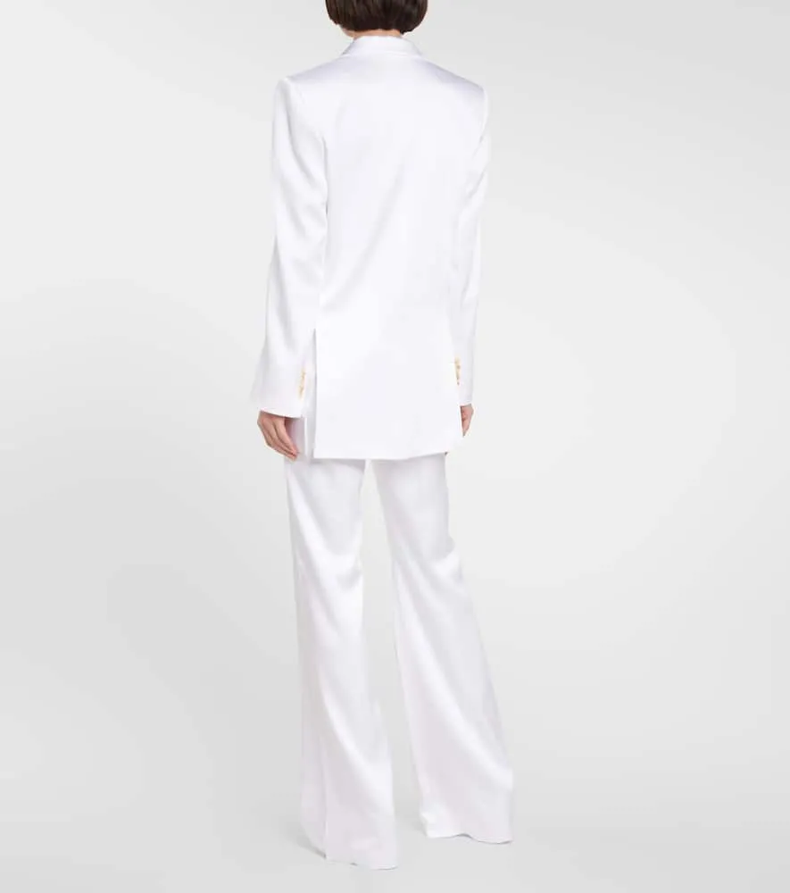 Galvan Bridal Boyfriend double-breasted blazer