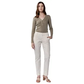 Hampton Pant in Ivory