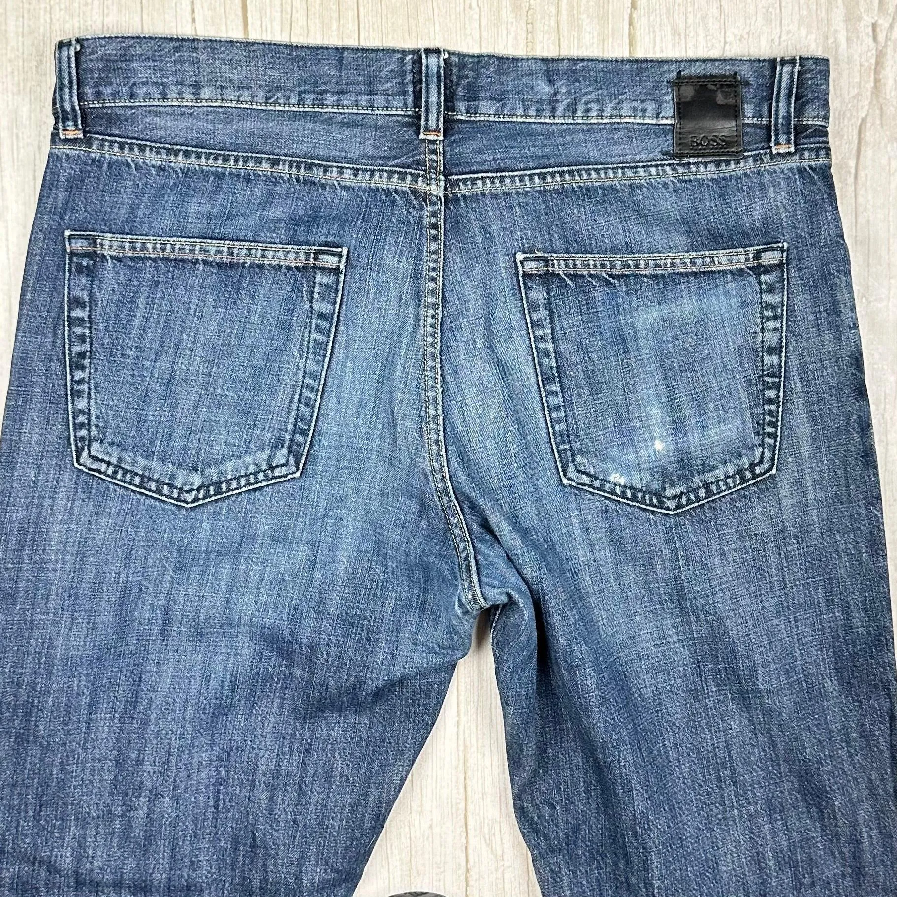 Hugo Boss Men's ‘Scout1' Classic Denim Jeans - Size 35