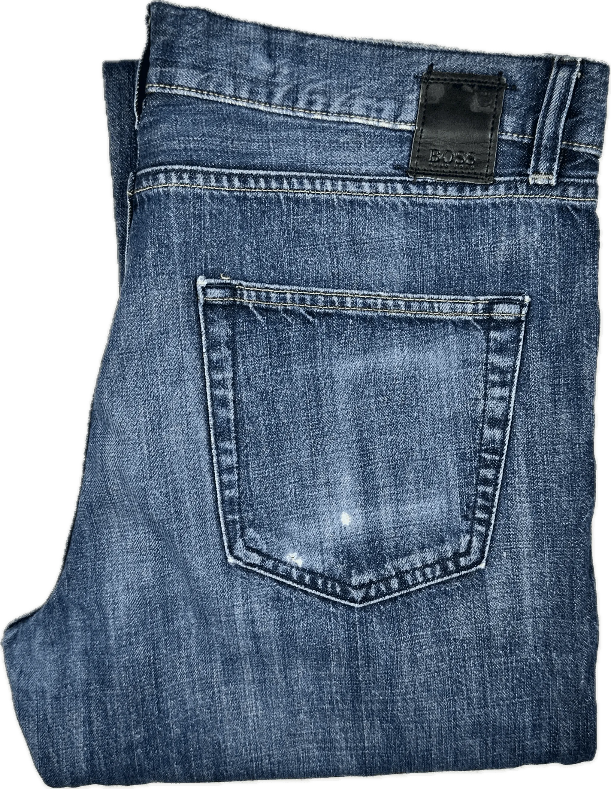 Hugo Boss Men's ‘Scout1' Classic Denim Jeans - Size 35