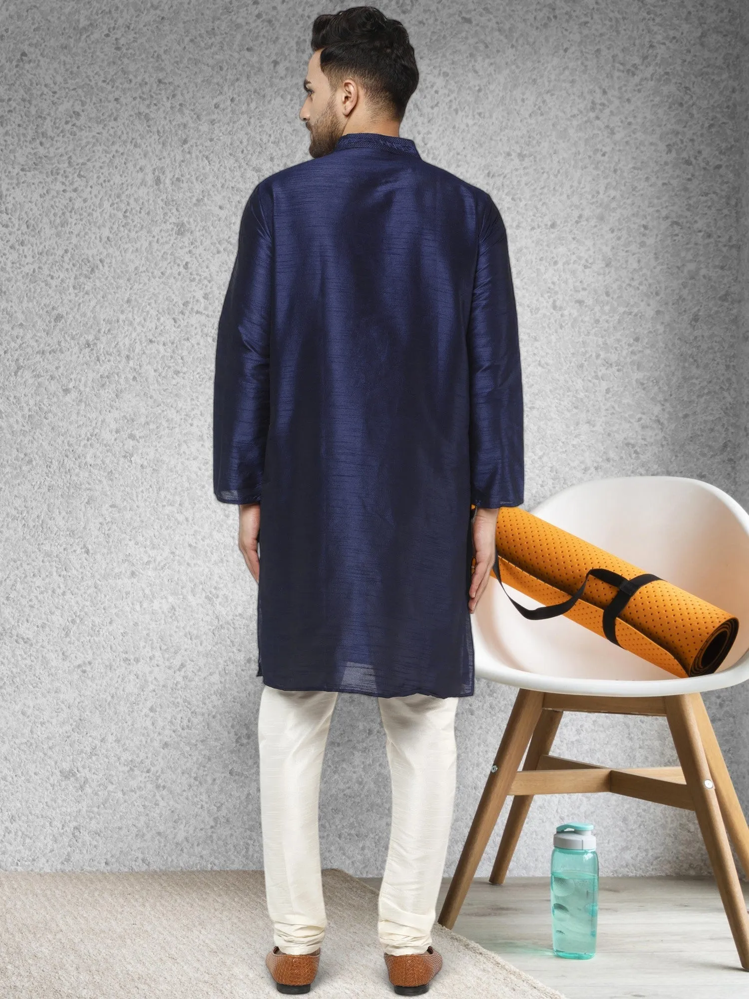 Men's Tunic Kurta Pyjama Traditional Wedding Party Ethnic Dress Set