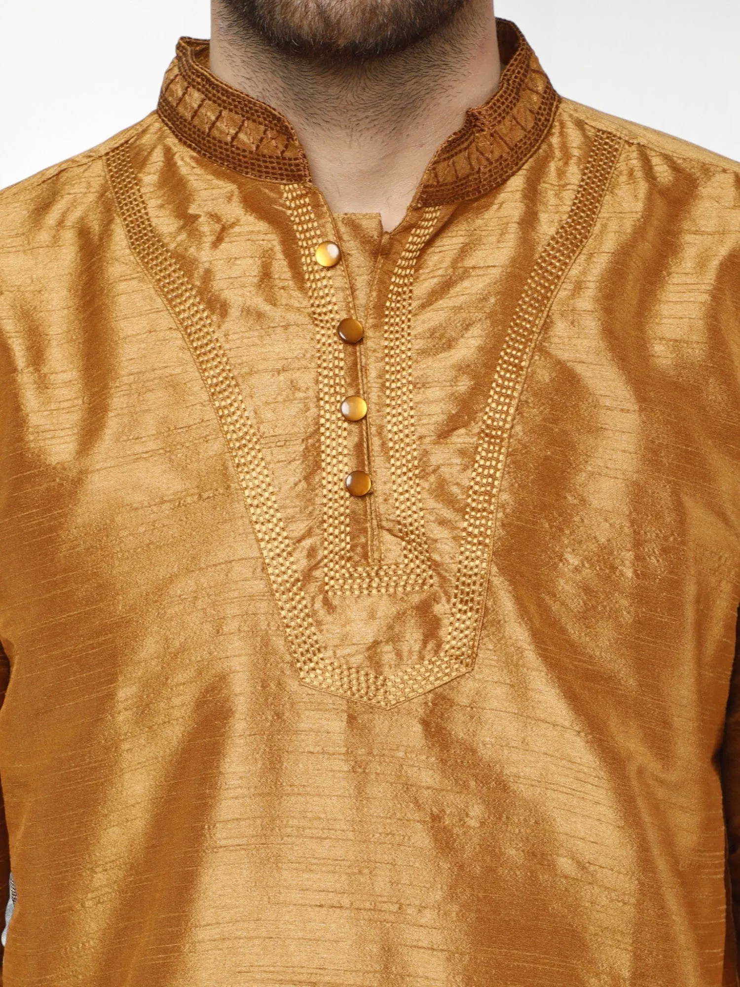 Men's Tunic Kurta Pyjama Traditional Wedding Party Ethnic Dress Set