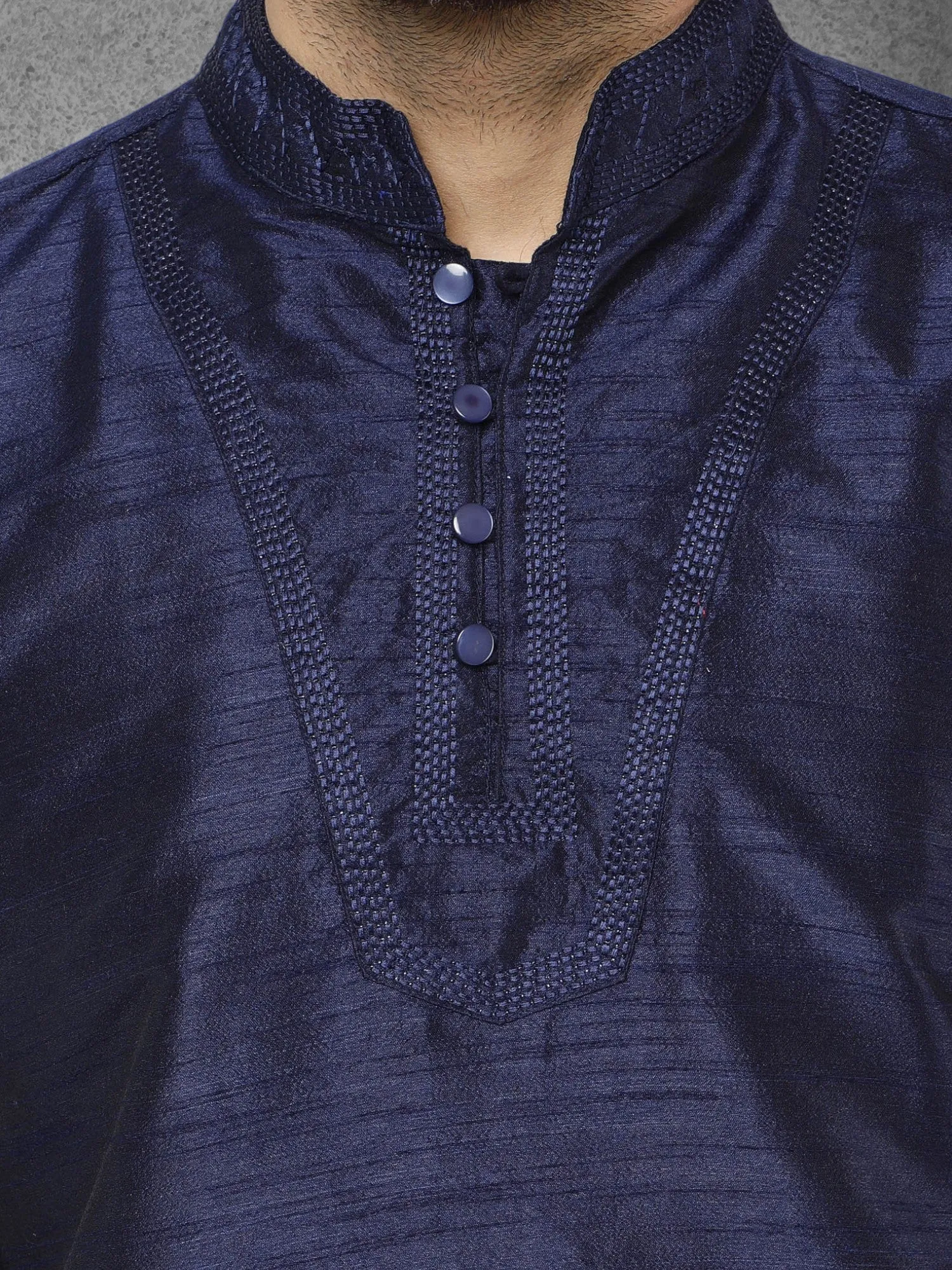 Men's Tunic Kurta Pyjama Traditional Wedding Party Ethnic Dress Set