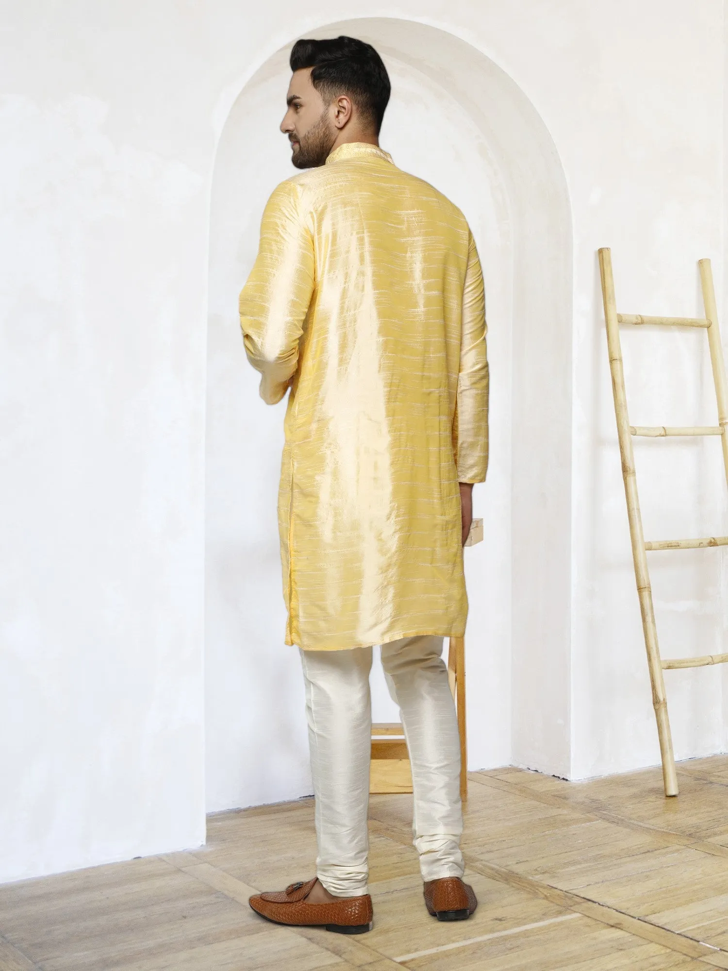 Men's Tunic Kurta Pyjama Traditional Wedding Party Ethnic Dress Set