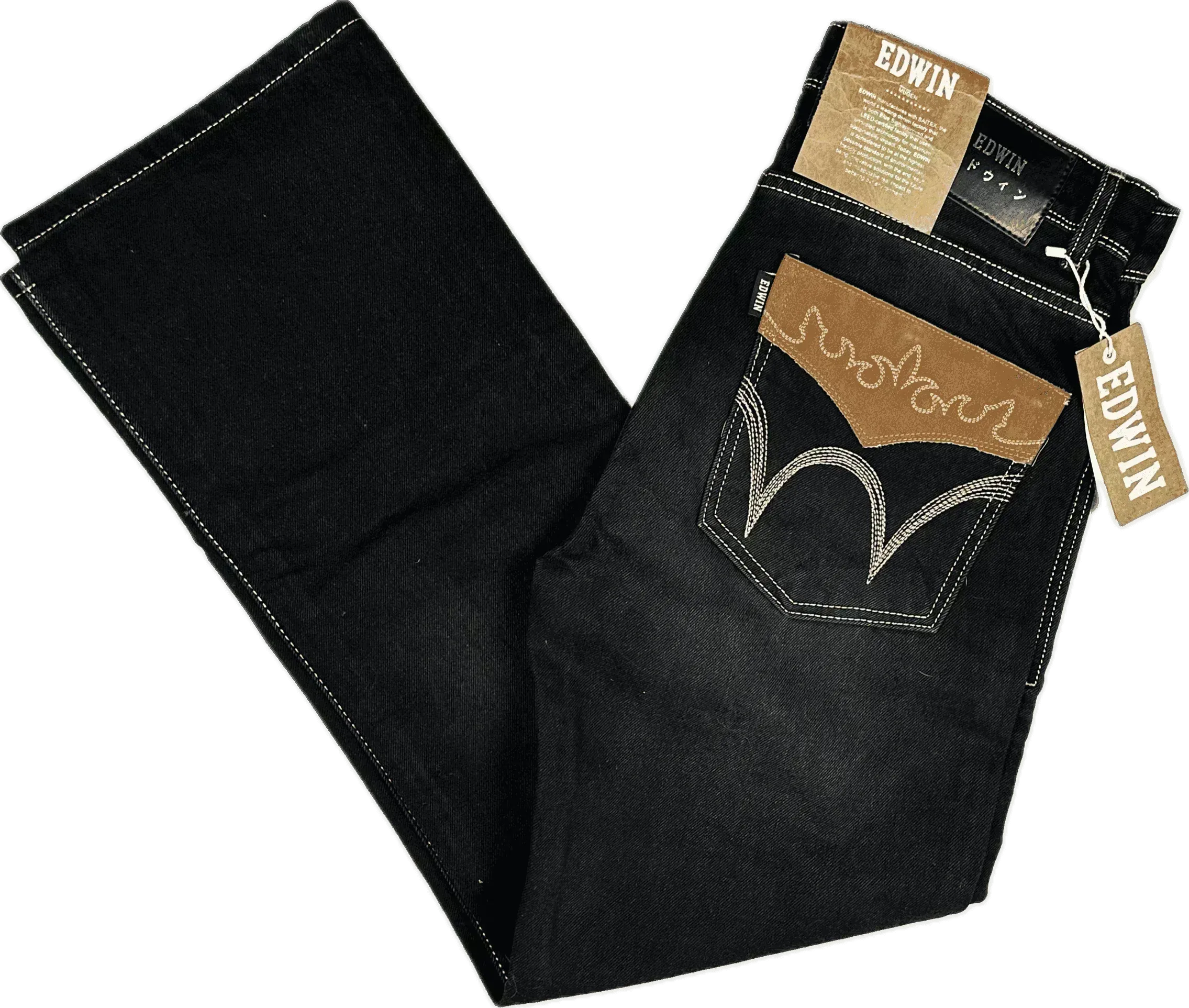NWT- Edwin Japanese Denim Decorative Pocket Mens Jeans -Size 32