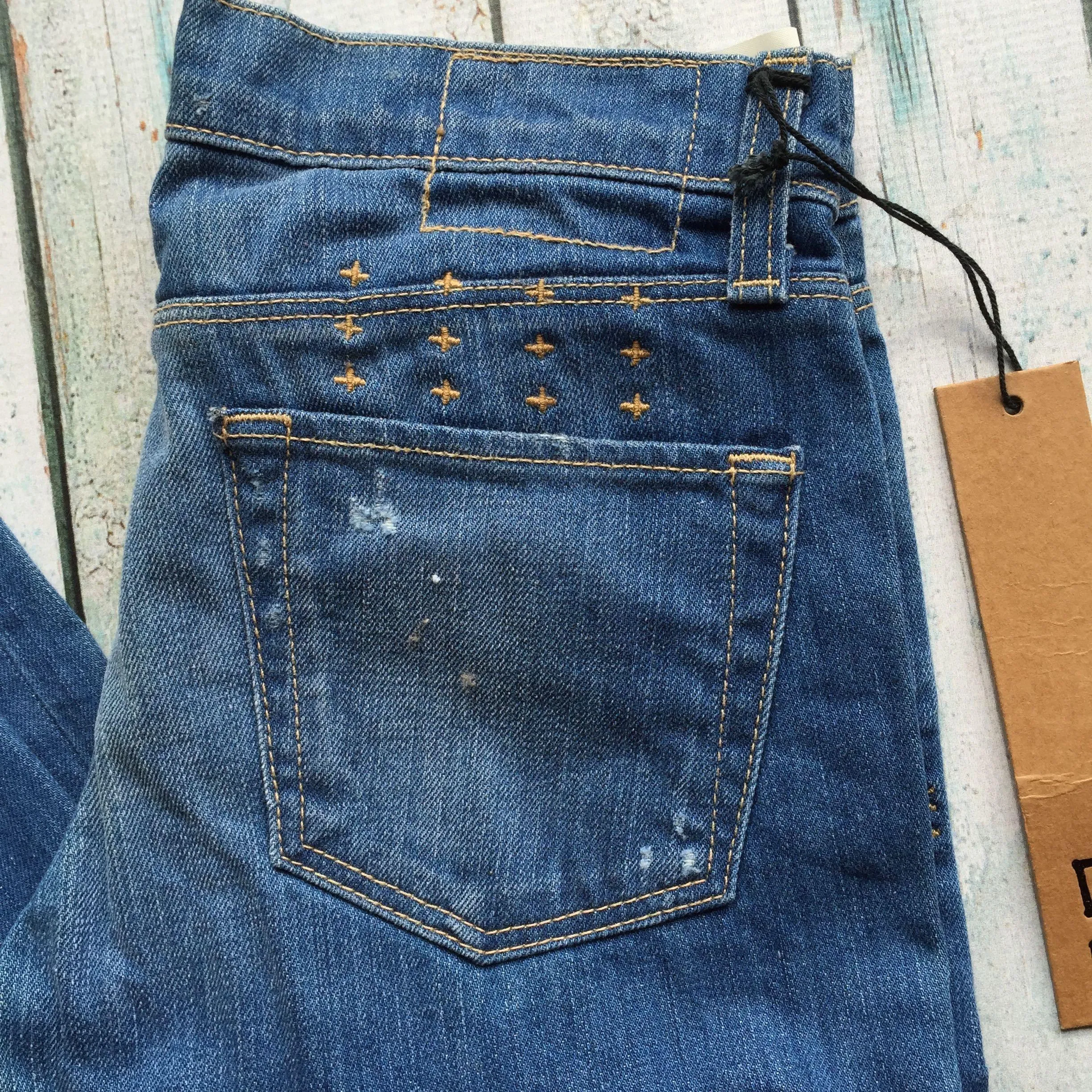 NWT -Ksubi Mid Wash 'Scooter' Jeans- Size 24