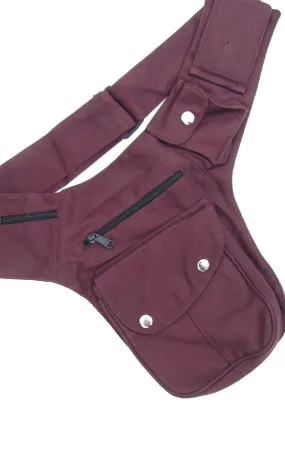 Popper Pocket Canvas Belt