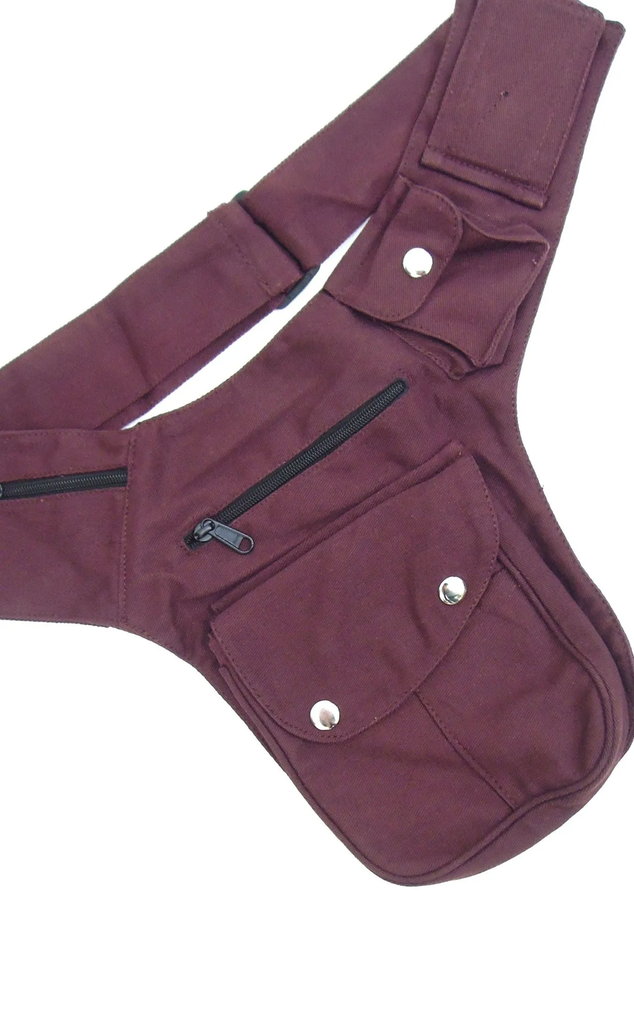 Popper Pocket Canvas Belt