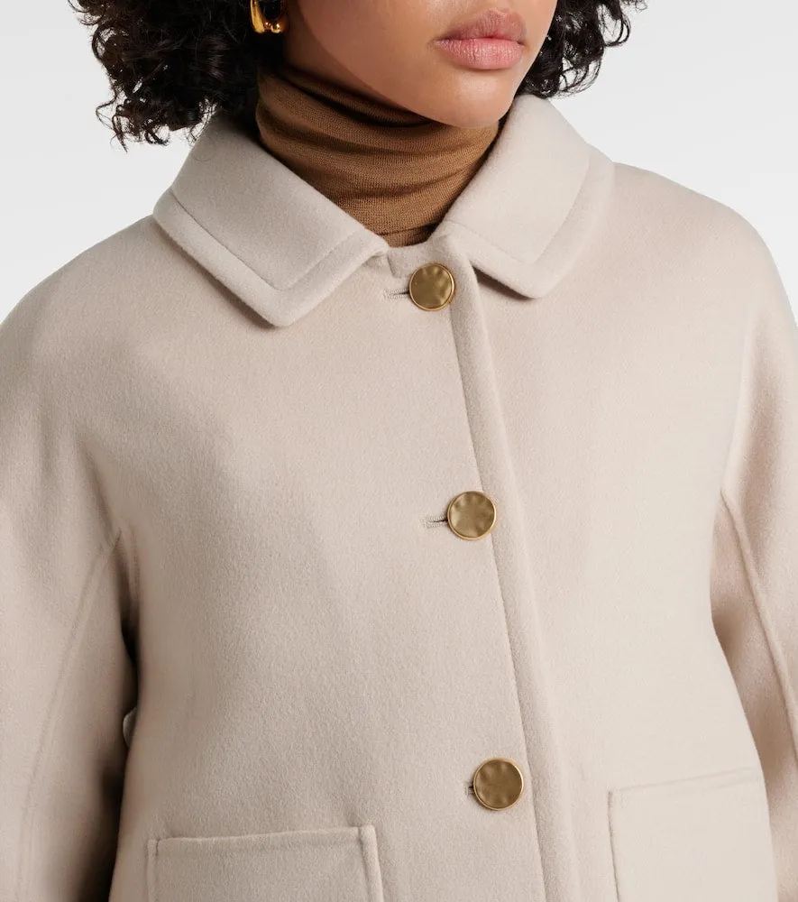 'S Max Mara Sogno double-breasted virgin wool jacket