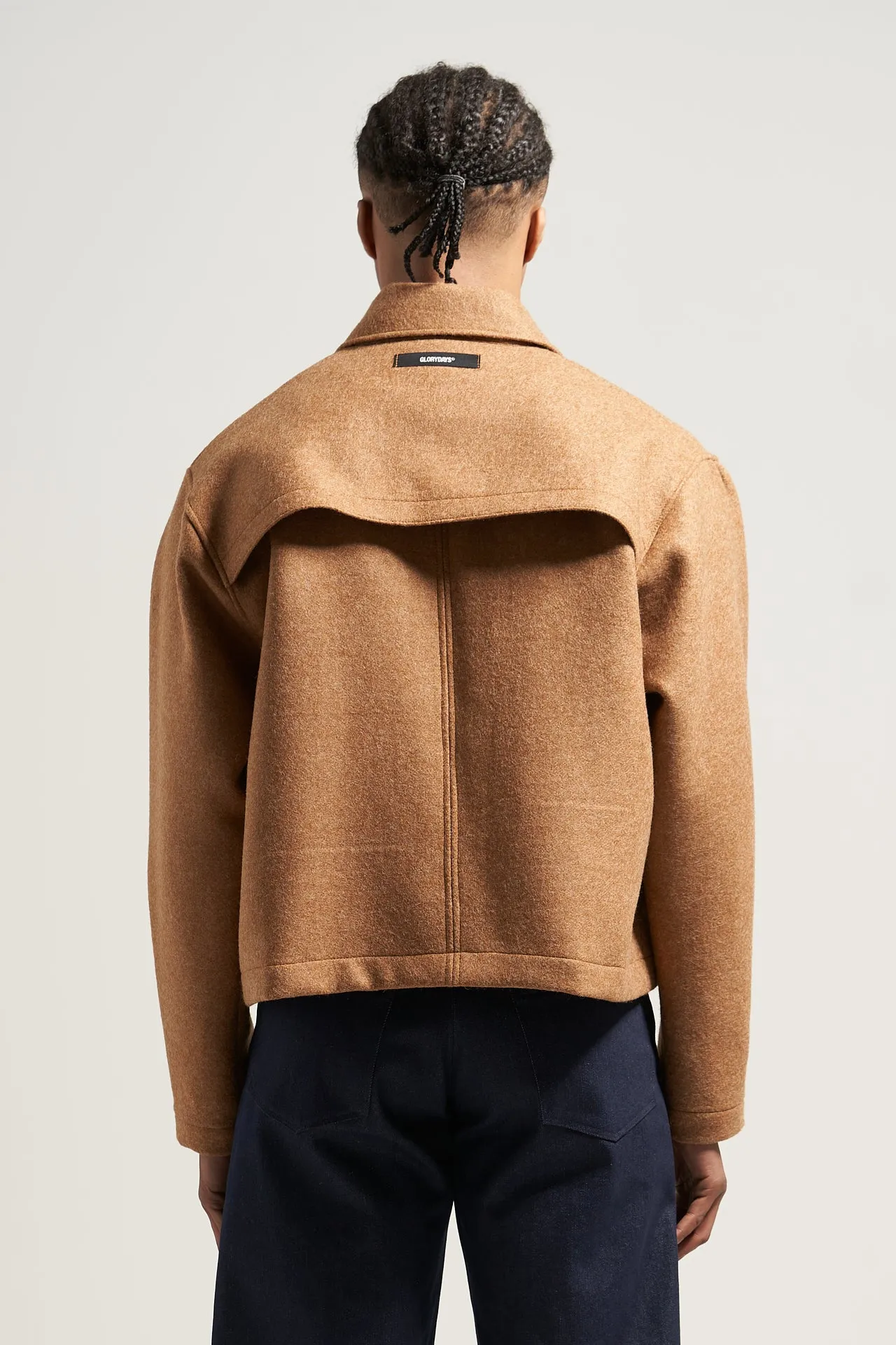 The Rust Wool Rider Jacket