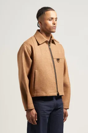 The Rust Wool Rider Jacket