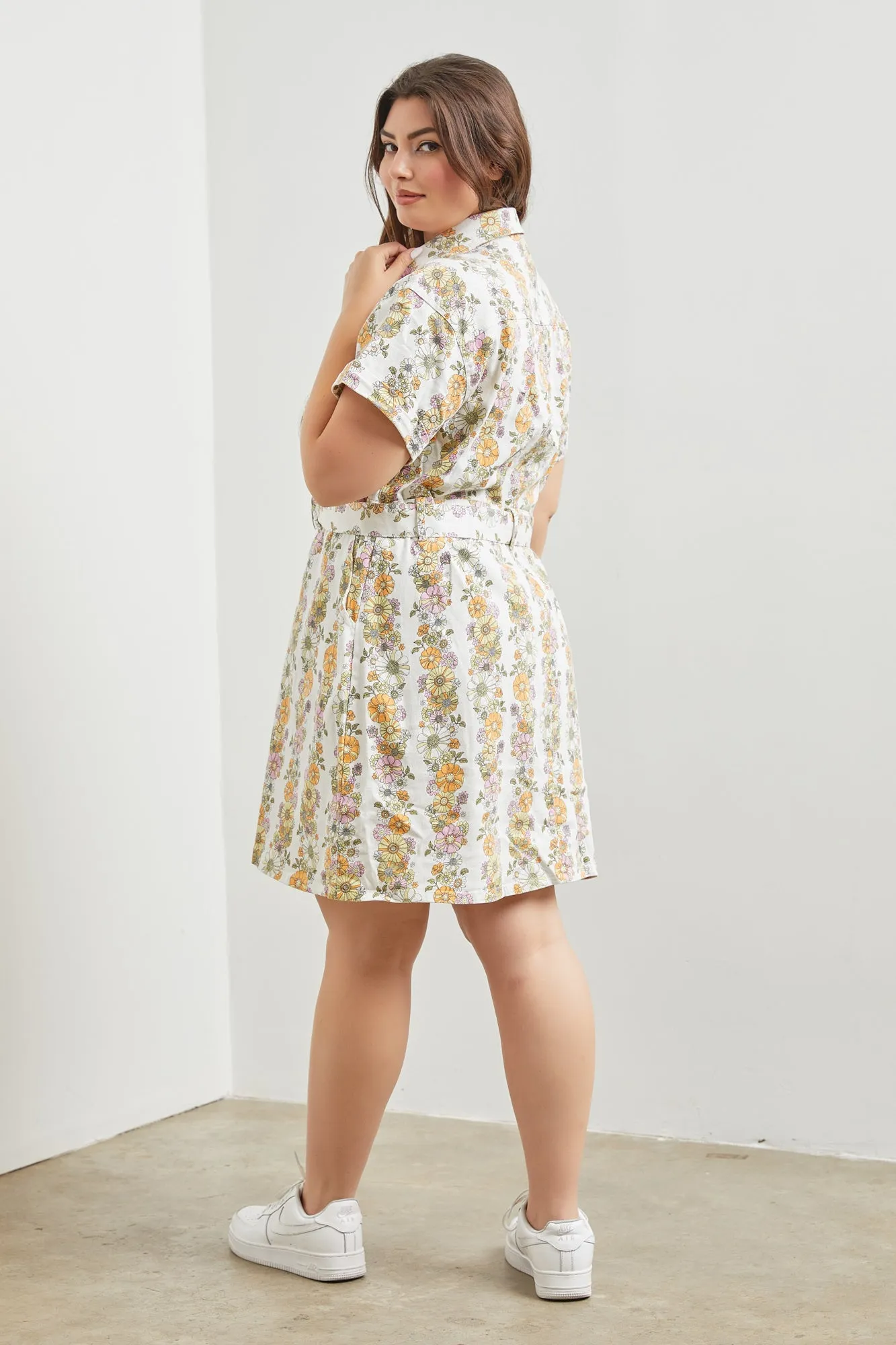 wallflower button down dress