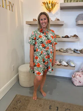 Wildflower Button Down Dress